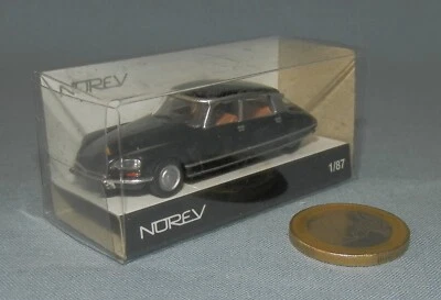 NOREV MICROMINIATURES Norev 1/87 réf 157075 : Citroën DS 23 Injéction éléctronique (Noir) Epuisée