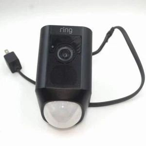Used Ring Floodlight Cam motion-activated 1080p HD video Cut Wired Surveillance  - Picture 1 of 6