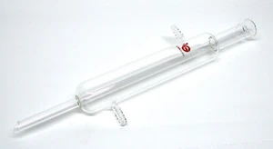 LabGlass LIEBIG CONDENSER distillation column 200mm jacket PLAIN ENDS LG-5140 - Picture 1 of 5
