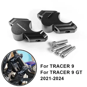 Motorcycle Handlebar Riser Clamp Heightening For YAMAHA TRACER 9 / GT 2021-2024 - Picture 1 of 9