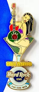 2007 HARD ROCK LIVE ORLANDO PINS GONE WILD #2 SEXY BIKINI GIRL MARTINI LE PIN - Picture 1 of 1