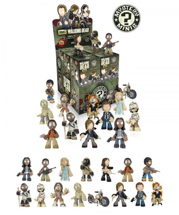 THE WALKING DEAD MYSTERY MINI - CHOOSE YOUR FIGURE - SERIES 4 FUNKO - Image 1 of 1