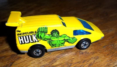 1976 Mattel Hot Wheels 1/64 Spoiler Sport Incredible Hulk Marvel Van BW Ex - Image 1 of 4
