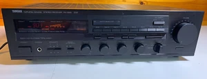 Ricevitore Stereo Yamaha RX-530 Vintage anni 80 80 '89 Ricevitore ROSSO LCD PHONO JAPAN - Foto 1 di 10