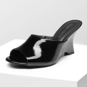 Women Wedge Heel Open Toe Wedge Sandals Platform Slip On Casual Wedge Sandals - Picture 1 of 15