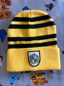 Hufflepuff House For Harry Potter Cosplay Costume Winter Warmth Beanie Hat - Picture 1 of 2