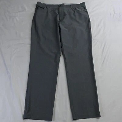 Pantalones de vestir Adidas 35 x 32 grises DQ2189 Ultimate 365 jaspeados de golf para hombre Foto 1 de 4