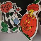 Sylvester And Tweety Bird Vintage Yard Signs  New