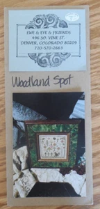 NEW Ewe & Eye & Friends "Woodland Spot" Cross Stitch Chart Pattern - Picture 1 of 3
