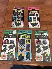 Vintage 1992 Batman, Batman Returns/Penguin Stickers Smello Mello Set of 5