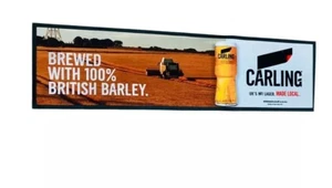 Carling Rubber Backed Bar Pub Runner Mat Brand New Genuine - Picture 1 of 1