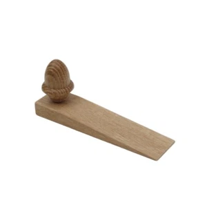 Acorn Door Stop Wedge - Solid Oak - Made in England - Picture 1 of 1