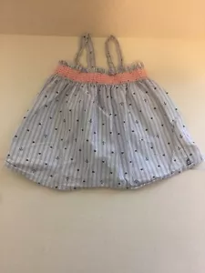 Abito Nautica bambina bambina "Cuori e ancore" taglia 3T - Foto 1 di 2