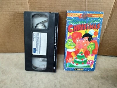 Vintage VHS 1991 Video Treasures Cartoons "The Aliens first Christmas" #BKW2 - Image 1 of 2