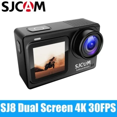 Sjcam Sj8 Motion Camera Dual Screen 4k 30fps Wifi Night Vision 20MP Sport Camera - Image 1 of 4
