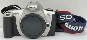 Vintage Canon EOS 300 SLR AF Film Camera 35mm EF Lens Mount Body Strap UNTESTED - Picture 1 of 16