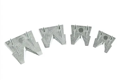 SET 4St. Hammerkeil für Stiele Sprossen Axtstiel Beilstiel Metall Keil 3-4-5-6