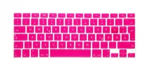 Keyboard Cover QWERTZ for MacBook Pro 13" 15" 17" iMac MacBook Air 13" in Pink - Picture 1 of 1