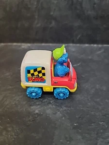 SESAME STREET COOKIE MONSTER 1997 TYCO PRESCHOOL RACING ELMO TRUCK Matchbox - Picture 1 of 6
