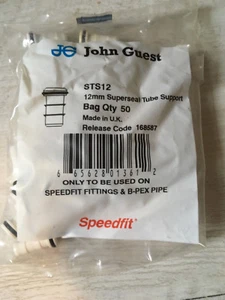 Druckluftverbinder John Guest 12 mm STS12 50 Stützhülse OVP - Bild 1 von 1