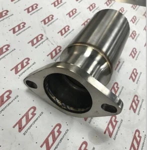 3” Exhaust Pipe Reducer 2.5” 2 Bolt exit Flange Stainless Steel 3" piping to 2.5 - Bild 1 von 6
