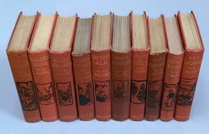 10 Bücher von W.W. Jacobs inkl. LICHTFRACHT [1902] & SEEMANNSKNOTEN 1909] Illust - Bild 1 von 24