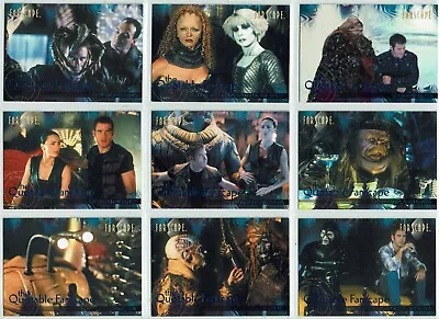 FARSCAPE SEASON THREE SET OF 22 QUOTABLE CARDS - Image 1 of 4