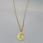 Fashion Classic Simple Luxury High Quality Moon Star Chain Pendant Necklaces