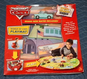 Disney Pixar World Of Cars PLAYMAT Story Tellers Collection Cars W/ Mater ~CCB2 - Picture 1 of 8