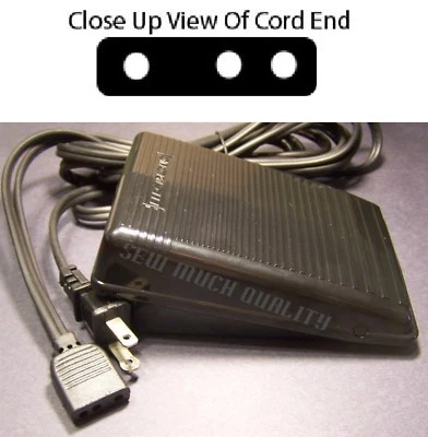 FOOT CONTROL PEDAL W/ Cord Kenmore 158.14301 148.15210 148.15600 148.15700 + - Image 1 of 4