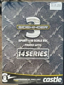 Castle Creations Sidewinder SV3 12V Waterproof ESC 1406-5700 Sensored Combo - Picture 1 of 2