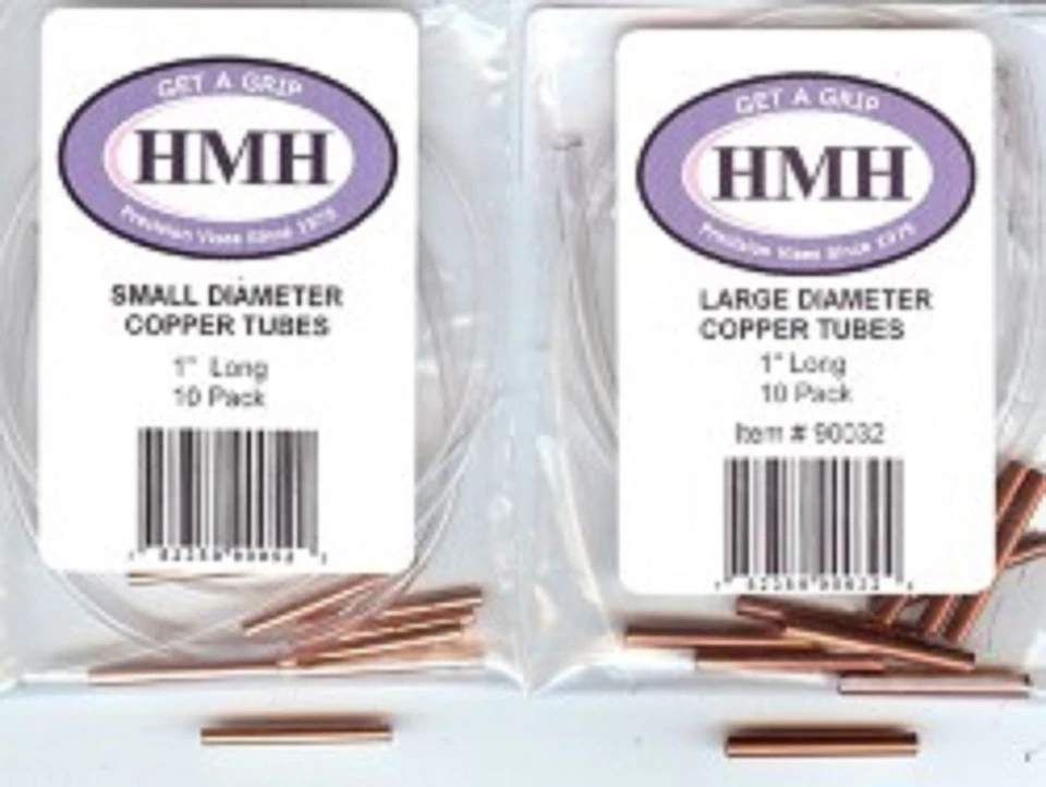 HMH COPPER TUBES for Tube Flies Fly Tying  diameter & length options available - Image 1 of 1