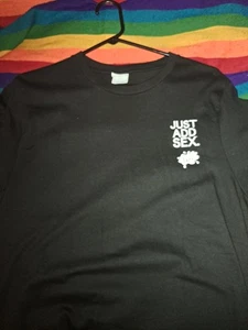 WET JUST ADD SEX BLACK T-SHIRT PORT COMPANY & BASEBALL CAP SIZE S WET LUBRICANT  - Picture 1 of 4