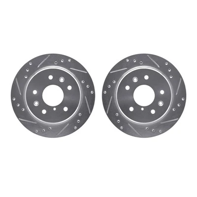 Dynamic Friction 7002-80080 Disc Brake Rotor Set For 86-91 Mazda RX-7 - Image 1 of 4