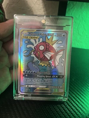 Magikarp & Wailord GX (Alternate Full Art) 161/181 Sm-Team Up Holo - Image 1 of 2