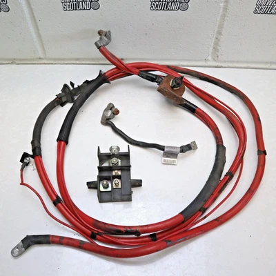 BMW E36 positive battery cable 6 cylinder & Jump point 323i 328i + KILL SWITCH - Image 1 of 4
