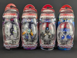 Transformers Titanium Series Lot of 4 SEALED Hasbro Diecast 2005 Beast Wars - Picture 1 of 5