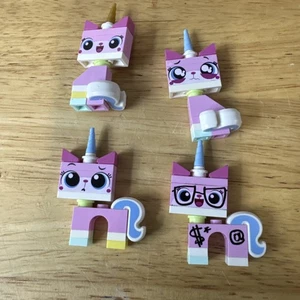 LEGO The LEGO Movie Minifigure Unikitty - Perplesso, Seduto (70818) Lotto 4 Originali - Foto 1 di 5