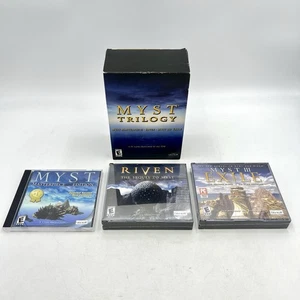 Myst Trilogy Masterpiece Edition (Windows & Mac, 2002), 1 CIB, 2 & 3 New Sealed - Picture 1 of 18