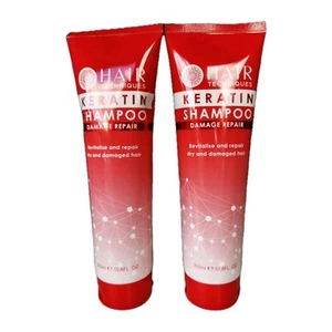 Hair Techniques Keratin Shampoo Damage Repair 2x300ml - Bild 1 von 2
