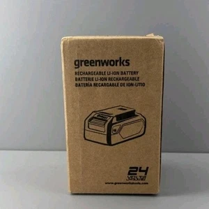 Greenworks 24V 5.0Ah Lithium-ION Battery High Power OEM, BAG710, Covers 150 Tool - Picture 1 of 8