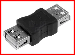 Adapter Konverter USB AUF A Buchse Buchse x Kabel - Verlängerung USB AF AF - Bild 1 von 1