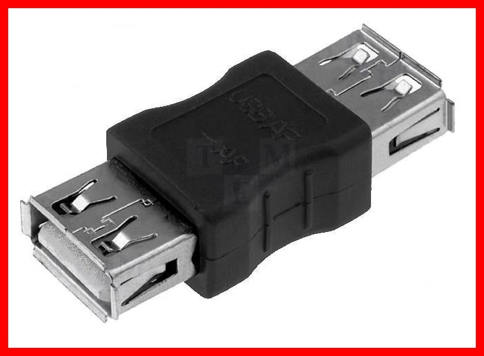 Adattatore convertitore USB  A A Femmina Femmina x cavo - Prolunga USB AF AF - Immagine 1 di 1