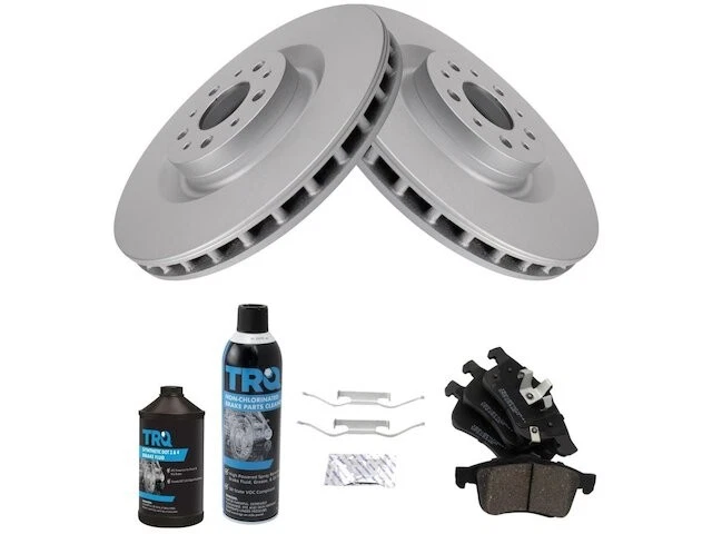 Kit de pastillas de freno delanteras y rotor para Fiat 500L 2014-2020 2015 2016 2017 JN629ND Foto 1 de 1