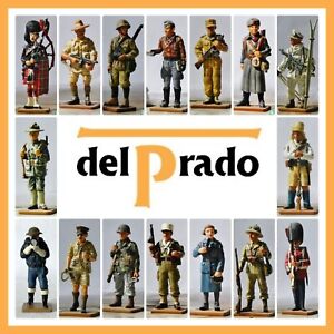 DEL PRADO  1:32  "Men at War" Figures from around the World  (No's 1 to 100)