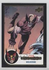 2022 Upper Deck Marvel Beginnings Vol 2 Series 1 Black Border Wolverine #63 08y3