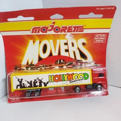 Majorette Semi Container Truck "Hollywood Boulevard" Action Moving No.340 (C-2) - Image 1 of 4
