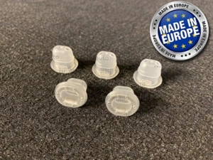 NUEVO 5X CLIPS OJAL MOLDURA TARJETA PUERTA BMW E38 E39 E90 51458161557 - Imagen 1 de 4