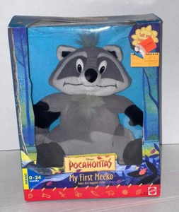 Disney's Pocahontas Mattel My First Meeko Huggable Friend Stofftier NEU/VERSIEGELT - Bild 1 von 9
