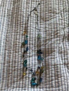 Beautiful Lia Sophia "MURAL" Multi-Strand Necklace, 17-20", NWT - Picture 1 of 3